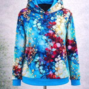 Bluza JAGA z kapturem Oceaniczny Sen