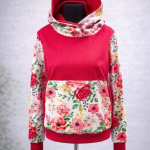 Bluza SKLEJKA bordo